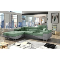 yourhouse24 Ecksofa Armando L-form Schlafsofa Wohnlandschaft Links Rechts Couch Bettkasten