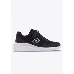 Sneaker LOTTO, Gr. 25, blau (navy, weiß), Textil, Synthetik, sportlich, Schuhe, - in kinderfußgerechter Passform