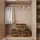 Relaxdays Aufbewahrungstasche 3er Set 30 l braun