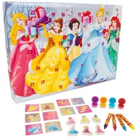 Disney DSP14-6710 Princess True Adventskalender 2018, Mehrfarbig