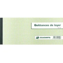 EXACOMPTA Rechnungsbuch für Mietvertrag, 50 Blatt