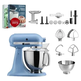 KitchenAid Artisan 5KSM175PS Velvet Blue  Meatlover Set