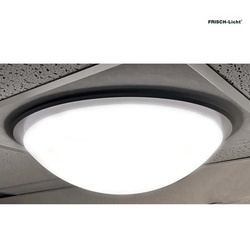 Frisch-Licht Dekorring für LED Wand-/Deckenleuchte, sphärisch, Serie 7540, Ø68cm, edelstahloptik FL-DRED7540