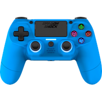 DragonShock Mizar Wireless Controller Blau für PlayStation 4