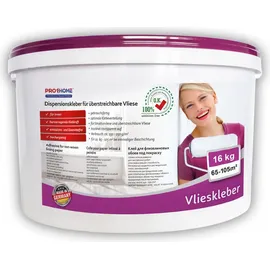 PRO[f]home Vlieskleber 16 kg Transparent/Weiß