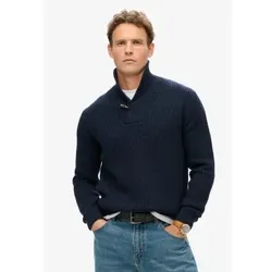 Superdry für Herren. M6110626A Merchant Store Pullover navy (XL), Lässig, Acryl, Marine