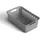 ProHome Aufbewahrungskorb 2L mit Griffen 25 x 16 x 8 cm schwarz