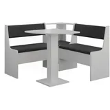 Vicco Eckbankgruppe Roman, Weiß, 60 x 60 cm,