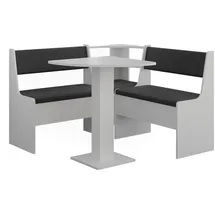 Vicco Eckbankgruppe Roman, Weiß, 60 x 60 cm,