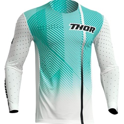 Thor Prime Tech, Trikot - Weiß/Türkis - XL