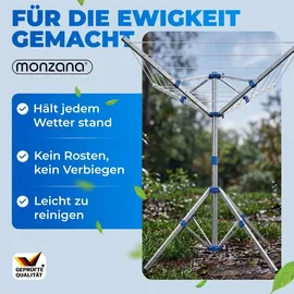 monzana 100508 Wäschespinne