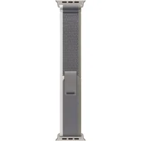 Apple Watch Ultra Trail Loop 49 mm Grün/Grau Titan Natur S/M