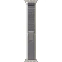 Apple Watch Ultra Trail Loop 49 mm Grün/Grau Titan Natur S/M