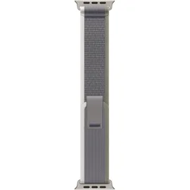 Apple Watch Ultra Trail Loop 49 mm Grün/Grau Titan Natur S/M