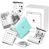 Phomemo Taschendrucker Mini Bluetooth Thermodrucker Tragbarer Fotodrucker Mit Wi