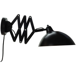 DybergLarsen - Futura Swing Wandleuchte Black - cm - 19.5 cm