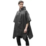 chunyuwen Regenponcho, Wasserdicht Regenponcho, Regenponcho mit Kapuze Eva Wiederverwendbarer Tragbarer Regenjacken für Festivals, Konzert, Wandern, Radfahren, Camping, Outdoo - Einheitsgröße