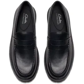 CLARKS Berwick Loafer Herren Schwarz 40