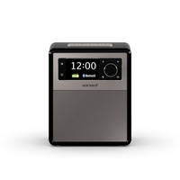 Sonoro EASY Digitalradio (DAB) (Digitalradio (DAB), FM, Radiowecker, Tragbar, Bluetooth, Kompaktanlage) schwarz