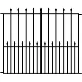 Floraworld Dekor-Zaunmatte Chaussee Anthrazit 102,5 cm x 125,5 cm