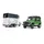 Bruder 02592 - Land Rover Defender mit Pferdeanhänger 1:16