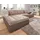 DOMO collection "PB Moric wahlweise mit Bettfunktion + Armteilverstellung, L-Form", braun (espresso, beige, braun, braun), B:300cm H:80cm T:172cm, Kunstleder SOFTLUX / Struktur (90% Polyester, 10% Polyacryl);Zierkissen: Struktur (90% Polyester, 10%