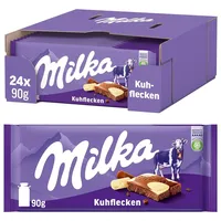 MILKA Kuhflecken Schokoladentafel 24er Pack 90 g