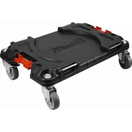 QBRICK System PRO Transport Platform Transportwagen 506 x 325 x 140 mm mit 4 Lenkrollen Und 2 Bremsen -