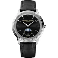 Frederique Constant Classics Moneta Moonphase FC-206B3S6 - Sonnen guilloche,schwarz - 37mm