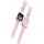 TCL MT46X 4G 45,80 mm Kunststoffgehäuse pink Sportarmband pink M