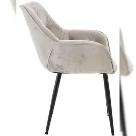 CLP 4er Set Stuhl Tanna Samt