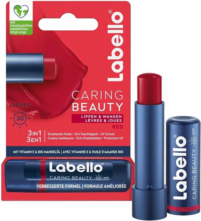 Labello Caring Beauty Rot 4,8 g