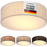 monzana Sternenhimmel 1-flg. rund weiß