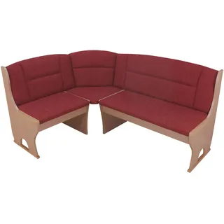 moebel-direkt-online möbel direkt online Eckbank 125x165 cm Truheneckbank Buche