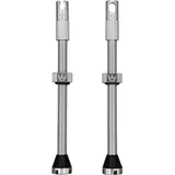 Chris King Peaty's Tubeless Ventil Set 80 mm silber