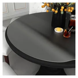 vidaXL Tischfolie Matt Ø 100 cm 2 mm Grau
