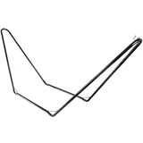 Harbour Housewares Metall-Hängemattengestell, für Garten und Camping - Outdoor-Schaukelsitz für Garten und Camping - nur Ständer