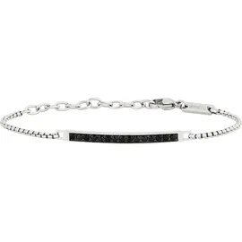 Breil Nadèasový Armband aus Edelstahl mit Zirkonia Silber TJ3362 Größe 22 cm