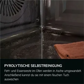 AEG TU5PB41FSB Einbaubackofen
