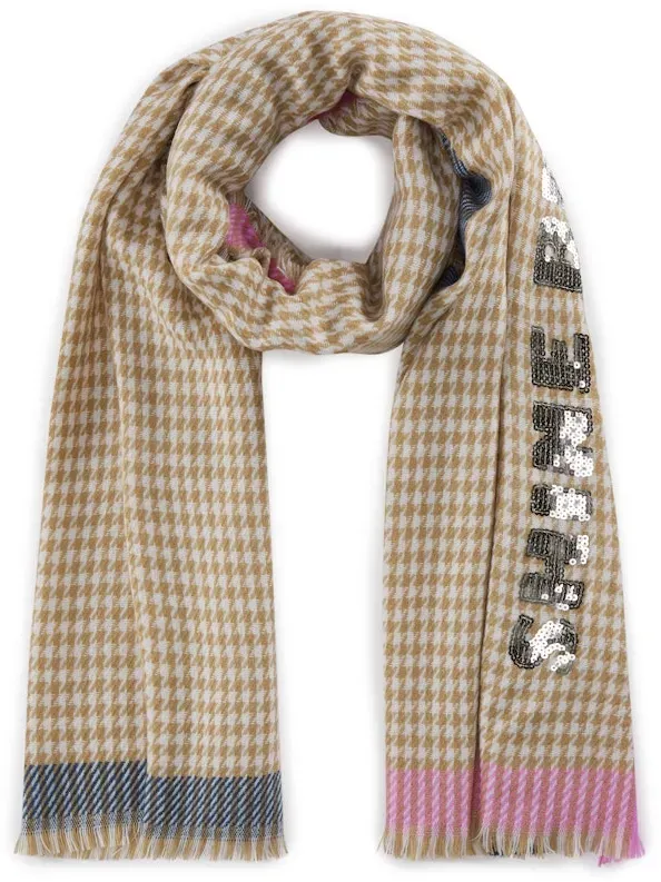 Codello WOVEN SCARF POLYACRYLIC CHECK QUOTE 70X190CM