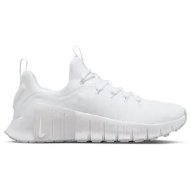 Nike FREE METCON 6 Fitnessschuhe Damen in white- platinum tint, Größe 39 - weiß