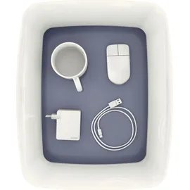 Leitz MyBox Aufbewahrungsbox 38,5 x 31,8 x 19,8 cm 1-tlg. weiß/grau