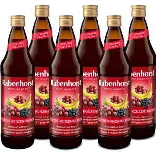 Rabenhorst Für die Konzentration 6x700 ml Saft