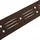 zaun|zu® Sichtschutzstreifen Dekor Starline 2,55 m Braun