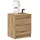 vidaXL Nachtschrank Olin 40 x 36 x 50 cm Braun