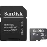 SanDisk microSDHC 32 GB Class 4 + SD-Adapter