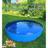 Hundepool L Pool Schwimmbecken Swimmingpool Hunde Planschbecken Bad Pool Faltbar
