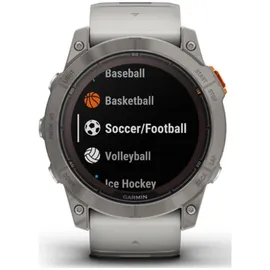 Garmin Fenix 7X Pro Sapphire Solar nebelgrau/titanium