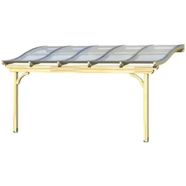 SKANHOLZ Terrassenüberdachung Verona 541 x 289 cm weiß