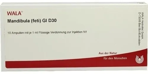 MANDIBULA feti GL D 30 Ampullen 10 ml